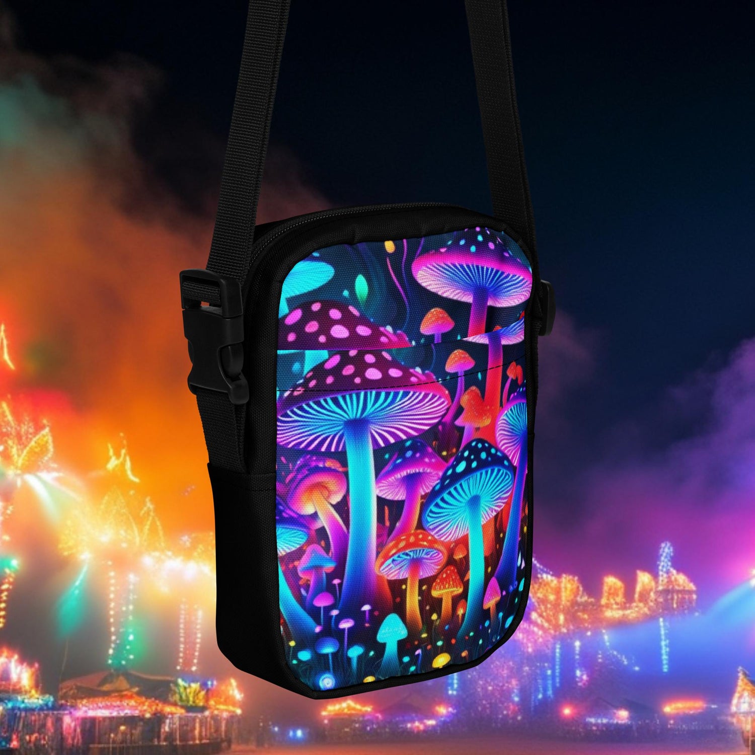 Psychedelic Crossbody Bags